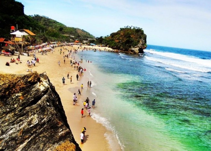 Parangtritis beach jogja sunset pantai