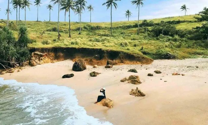 Karang batu pantai wisata jogja kidney flagstone include