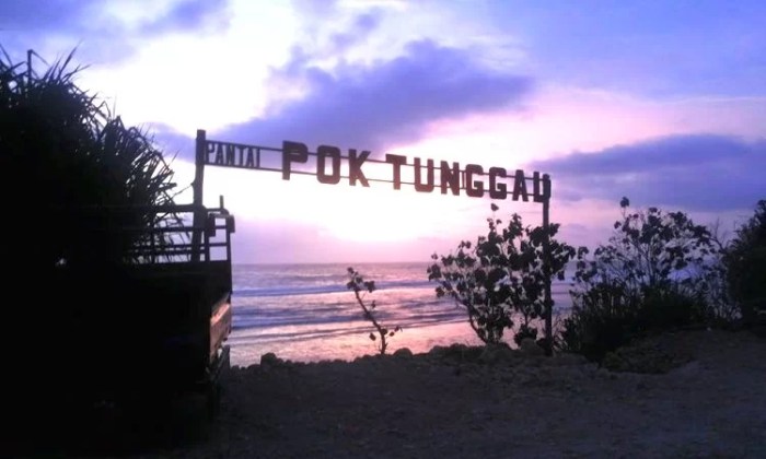 Pantai pok tunggal