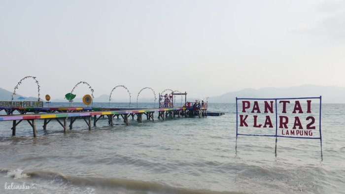 Pantai klara lampung