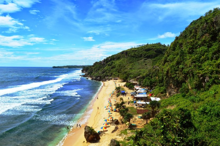 Pantai pok tunggal