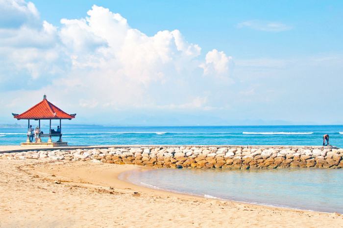 Sanur sindhu pantai pemandangan