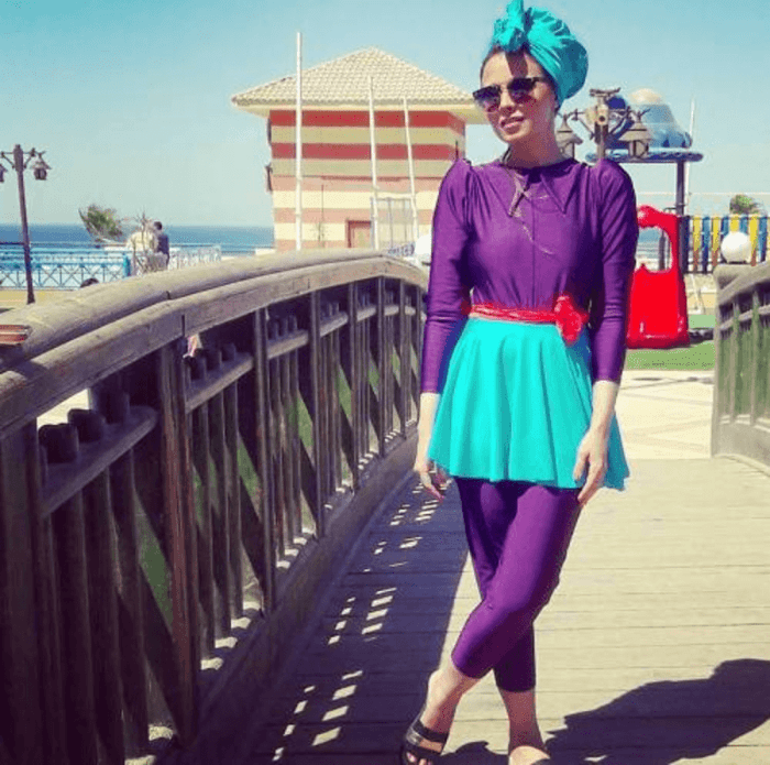 Dress pantai hijab