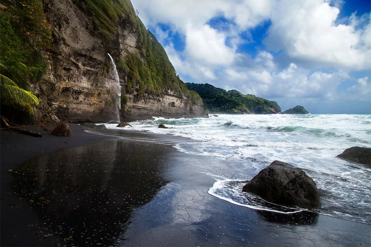 Sand beaches caribbean