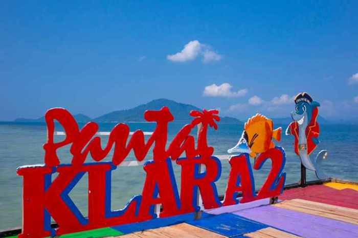 Pantai klara lampung