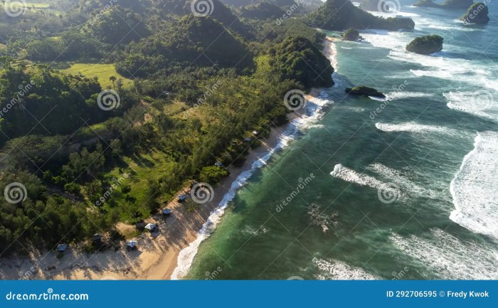 Malang beach pantai sacred south indonesia